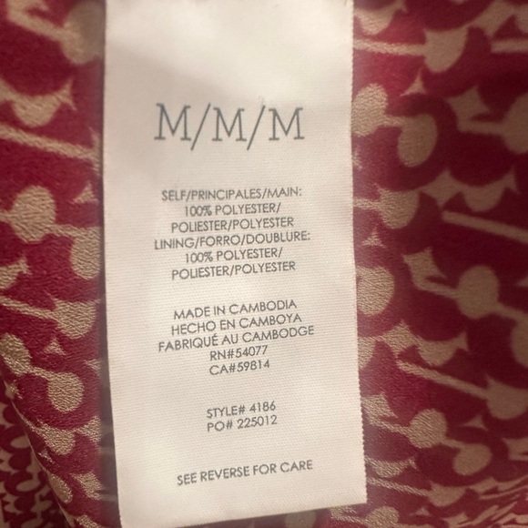 CAbi Fresco Cami Feminine Ruffle Top-Adjustable Strap-Sz Medium - Picture 4 of 10